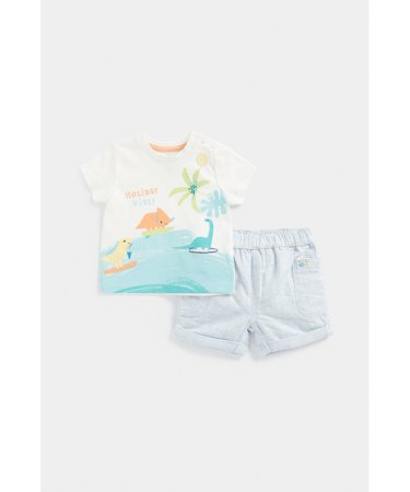 MOTHERCARE marškinėliai trumpomis rankovėmis ir šortai, EC555 629045