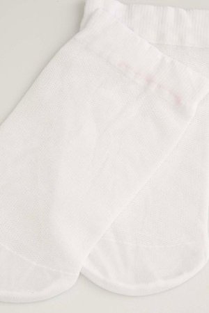 COCCODRILLO kojinės TIGHT SOCKS, baltos, WC5382901TSO-001-033, 33 cm 