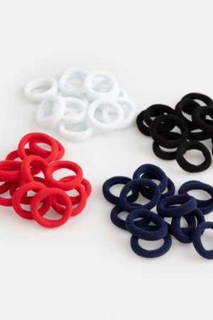 COCCODRILLO plaukų gumytės, įvairiaspalvės, WC6311841PBJ-022-000,  