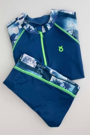 LEMON maudymosi kostiumėlis, tamsiai mėlynas, WL6376802SWB-022-140, 140 dydis 