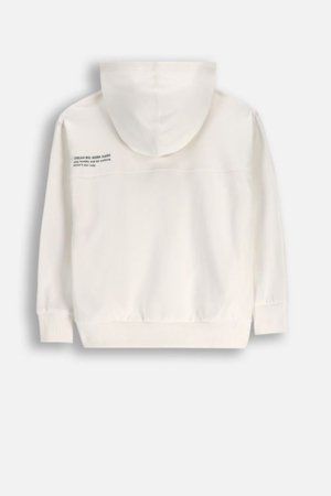 COCCODRILLO džemperis su gobtuvu, smėlio spalvos, WC6132301NBJ-003-134, 134 cm 