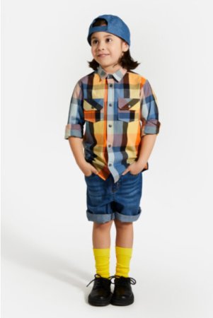 COCCODRILLO marškiniai ilgomis rankovėmis DESERT EXPLORER KIDS, multicoloured, WC4136101DEK-022-0 