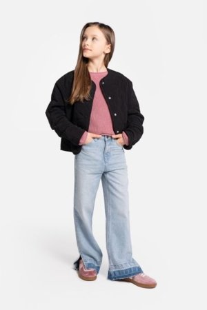 COCCODRILLO striukė OUTERWEAR GIRL JUNIOR, juoda, WC5152706OGJ-021-164, 164 cm 
