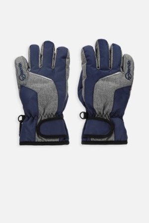 COCCODRILLO pirštinės ACCESSORIES WINTER BOY, mėlynos, ZL3360201AWB-015-XL, XL cm 