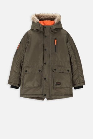 COCCODRILLO striukė OUTERWEAR BOY KIDS, žalia, ZC3152104OBK-011 