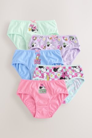 NEXT MINNIE MOUSE kelnaitės, 5 vnt., AE9147, 134-140