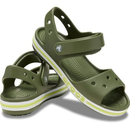 CROCS šlepetės BAYABAND, žalios, 211055-309, 22 dydis 