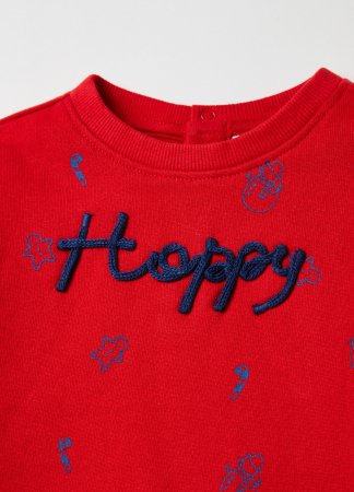 OVS BOY9-36M JOGGING L/S 2H 12-18 RED 001922215 