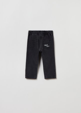 OVS 1 EN GIRL 9-36M JEGGINGS 24-30 BLACK/GREY 001817409 001817409