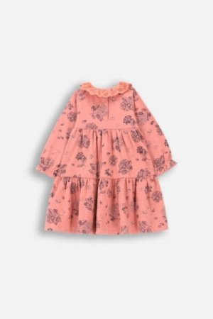 COCCODRILLO suknelė FLOWERS GIRL NEWBORN, rožinė, ZC4129101FGN-007-086, 86 cm 