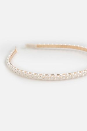 COCCODRILLO plaukų lankelis, smėlio spalvos, WC6311911PBJ-003-000,  