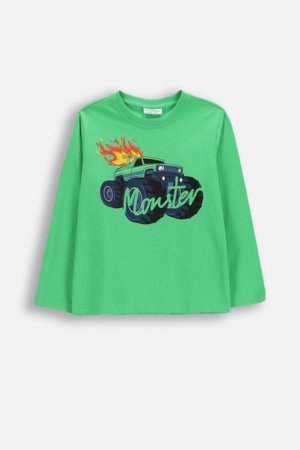 COCCODRILLO marškinėliai ilgomis rankovėmis, žali, cm 