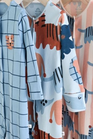 NEXT šliaužtinukas, 3 vnt., AA5962, 68-74 cm