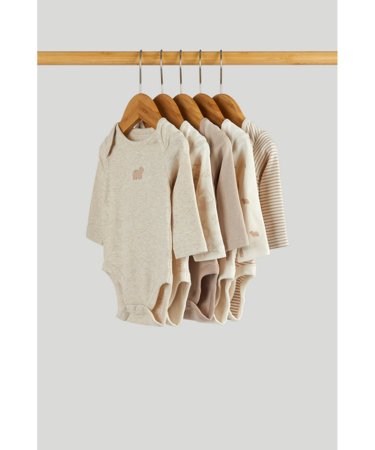 MOTHERCARE smėlinukas ilgomis rankovėmis 5 vnt., AV57601 