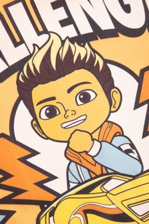 COCCODRILLO marškinėliai trumpomis rankovėmis, oranžiniai, WC6143203LBD-006-110, 110 