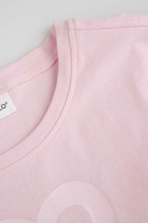 COCCODRILLO marškinėliai trumpomis rankovėmis EVERYDAY GIRL B, rožiniai, WC5143229VGB-007-152, 152 cm 
