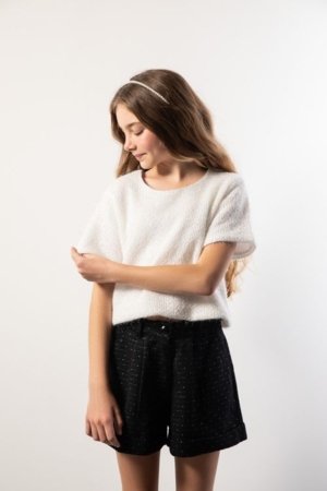 COCCODRILLO megztinis, kreminis, ZC5172101EPG-003-164, 164 cm 