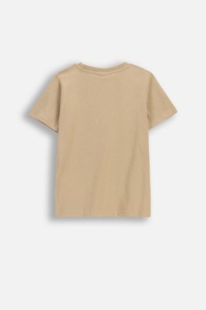 COCCODRILLO marškinėliai trumpomis rankovėmis, smėlio spalvos, cm 