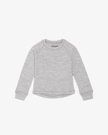 VIKING termo marškinėliai ilgomis rankovėmis PLAY, šviesiai pilki, 50-23505-389 