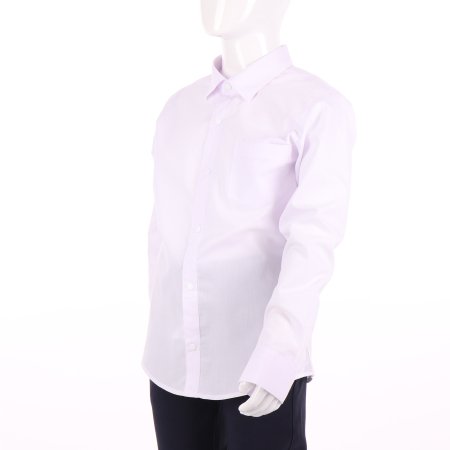MAMAJUM marškiniai ilgomis rankovėmis su kniedėmis, balti, 10-000023, 122/128 cm 10-000023