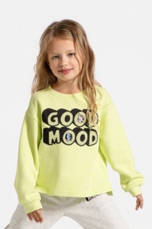 COCCODRILLO džemperis CARTOONS GIRL KIDS, žalias, ZC4132101CGK-011-122, 122 cm 