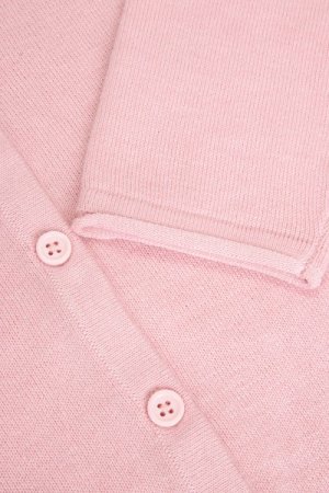 COCCODRILLO susegamas megztinis BASIC GIRL, powder pink, WC3172201BAG-033 WC3172201BAG-033-158