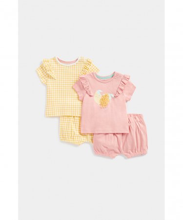 MOTHERCARE marškinėliai trumpomis rankovėmis ir šortai, 2 vnt., EC497 628591