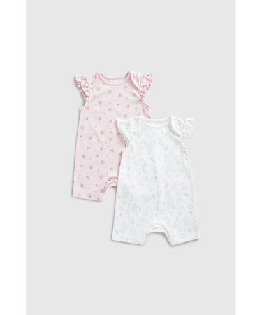 MOTHERCARE šliaužtinukas trumpomis rankovėmis, 2vnt., GF079 