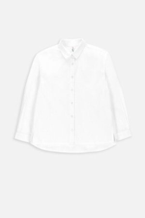 COCCODRILLO marškiniai ilgomis rankovėmis, balti, WC4140101BSG-001-164, 164  