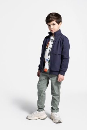 COCCODRILLO kelnės SAGE TIME BOY KIDS, žalios, WC5119101SBK-027-122, 122 cm 