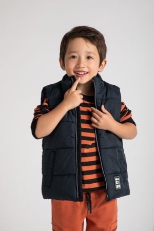 MOKIDA liemenė OUTERWEAR, juoda, ZM5178102OWR-021-146, 146 cm 