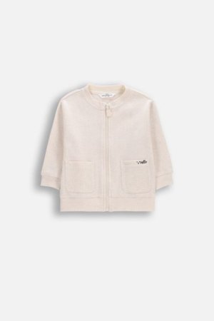 COCCODRILLO susegamas džemperis, smėlio spalvos, 