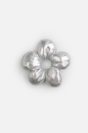 COCCODRILLO plaukų gumytė, sidabro spalvos, WC6311815PBJ-024-000,  