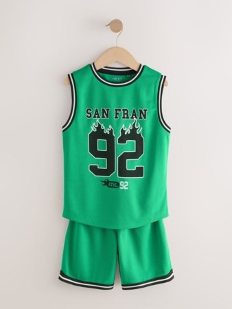 NEXT marškinėliai be rankovių ir šortai, Y02990, 98 cm 