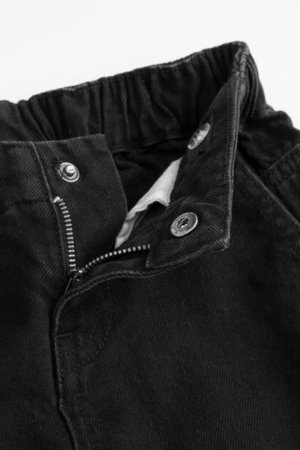 COCCODRILLO kelnės JEANS COLLECTION GIRL, juodos, cm 