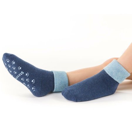 STEVEN kojinės neslystančiais padais ABS, pilkos, 155-019 20-22 155-019 20-22