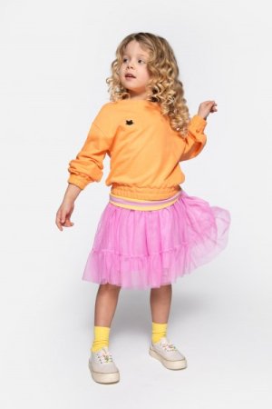 COCCODRILLO sijonas CITY EXPLORER KIDS, rožinis, WC4124201CEK-007-0 