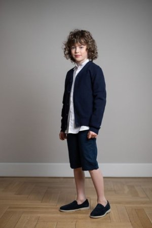 COCCODRILLO šortai, mėlyni, dydis 