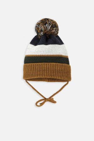 COCCODRILLO kepurė ACCESSORIES WINTER BOY, multicoloured, ZC3364105AWB-022 