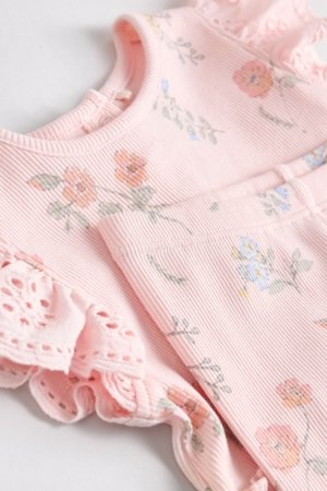 NEXT marškinėliai trumpomis rankovėmis ir tamprės, AG4710 74-80 