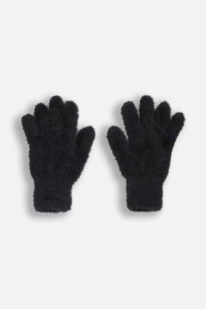 COCCODRILLO pirštuotos pirštinės ACCESSORIES WINTER GIRL, juodos, ZC4360313AWG-021-XXL, XXL cm 