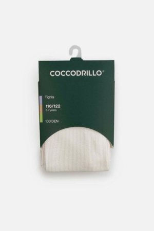 COCCODRILLO pėdkelnės, kreminės, dydis 