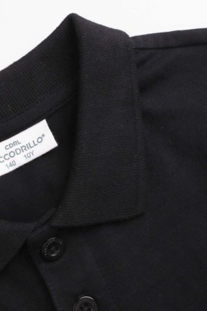 COCCODRILLO marškinėliai trumpomis rankovėmis EVERYDAY BOY B, juodi, WC5143601VBB-021-164, 164 cm 