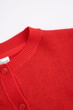 COCCODRILLO megztinis ELEGANT JUNIOR GIRL, raudonas, ZC4172201EJG-009-164, 164 cm 