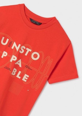 MAYORAL marškinėliai trumpomis rankovėmis, tangerine, 6013-24, 157 cm 