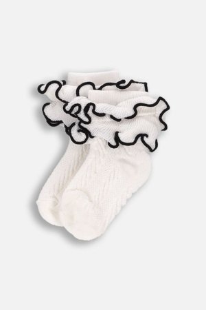 COCCODRILLO kojinės, kreminės, WC6382202SOG-003-003, 2/3 dydis 