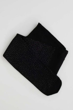 COCCODRILLO pėdkelnės TIGHT MICROFIBRE COLORFUL, juodos, cm 