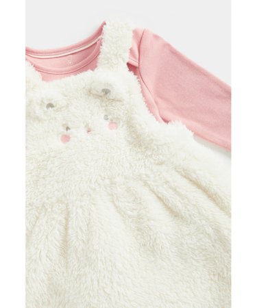 MOTHERCARE smėlinukas ilgomis rankovėmis, sarafanas ir pėdkelnės, FE011  