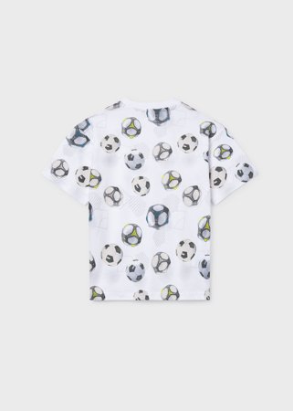 MAYORAL marškinėliai trumpomis rankovėmis, white, 6.038-39, 152  cm 