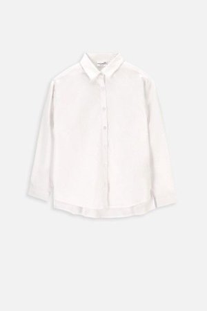 COCCODRILLO palaidinė BACK TO SCHOOL GIRL, balta, ZC3140103BSG-001-164, 164 cm 